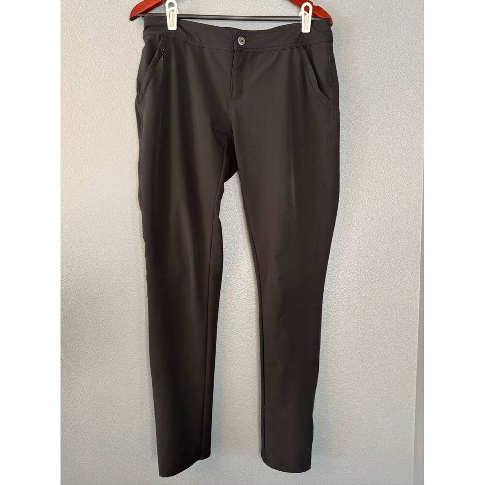The North Face Womens Hiking Pants Size 10 Black Stretch Outdoor Travel Trail